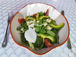 Ensalada De Huevo Poche