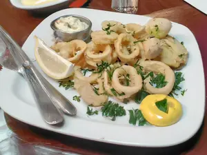 Rabas con salsa tartara