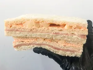 Triple de jamon y palmitos