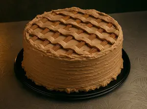 Torta de mousse y dulce