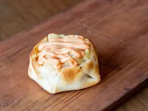 Canastita de jamón y palmitos