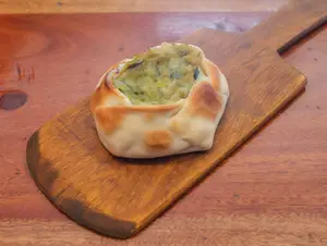Canastita de puerros