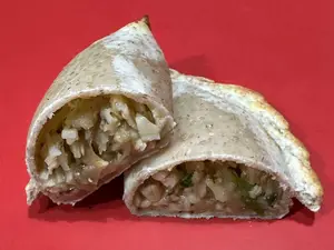 Empanada veg queso y cebolla