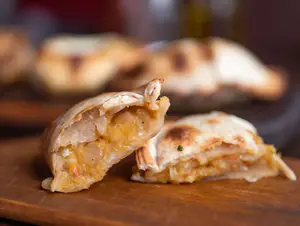 Empanada vegana calabaza