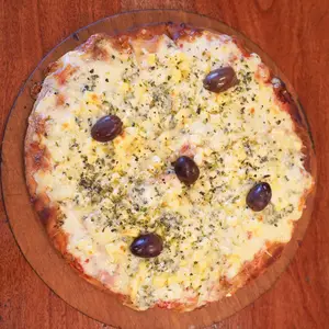 Pizza cuatro quesos grande