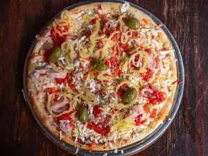 Pizza multicolor chica