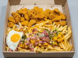 30 patitas + papas completa