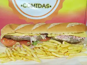 Sand xxl completo papas fritas
