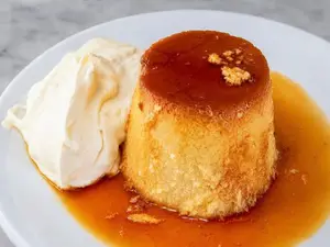 Flan mixto