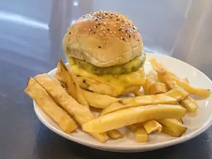 Hamburguesa con queso
