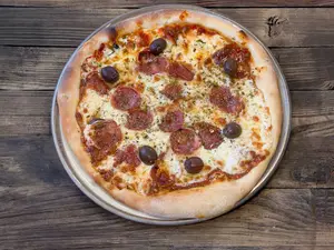 Pizza calabresa individual