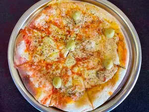 Pizza de muzzarella grande