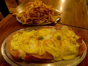Milanesa provolone para 1