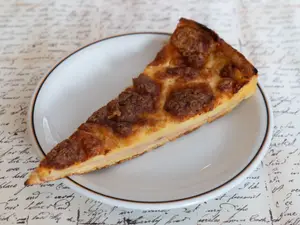 Fainá rellena con jamón