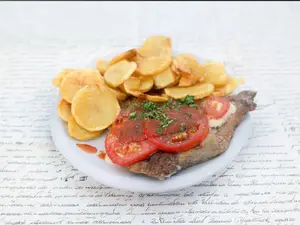 Matambrito cerdo roquefort