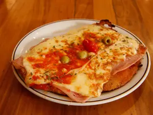 Milanesa al provolone