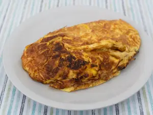 Omelette capresse