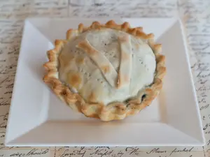 Pascualina con verdura y huevo