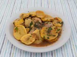 Pollo provenzal o ajillo