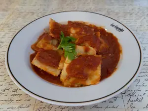 Ravioles de verdura