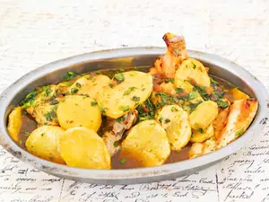1/4 de Pollo al la Povenzal