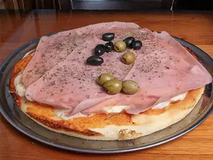 Chica Muzzarella con Jamon