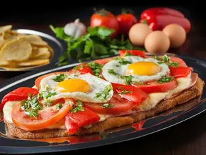 Milanesa farola con fritas