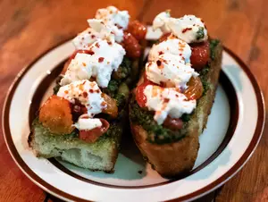 Bruschetta de pepe