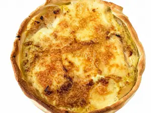 Tarta cebolla caramelizada