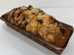 Budín con chips de chocolate