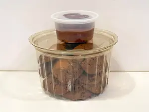 Potecito de cookies de brownie