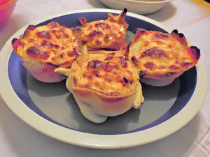 Canastita a la calabresa