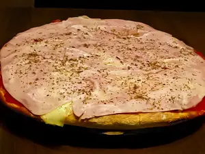 Jamón crudo y roquefort