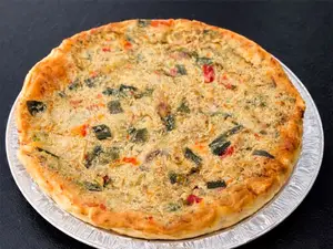 Tartin de pollo y verdeo