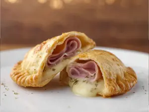 Empanada de jamón y queso