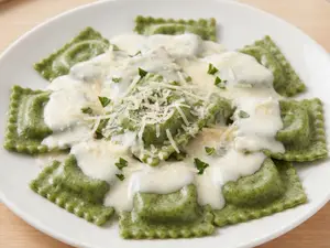 Ravioles de masa verde (elegir sabor)