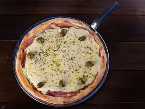 Pizza Con Jamón