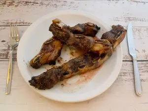 Asado Con Fritas