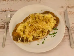 Milanesa fugazzeta