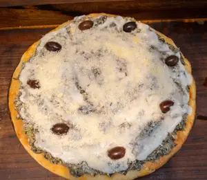 Verdura y salsa blanca