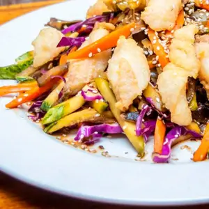 Wok de merluza