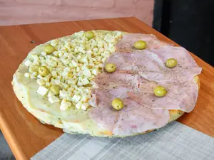 1/2 jamón 1/2 provo barrilete
