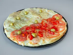 1/2 muzza 1/2 napo barrilete