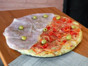 1/2 napo 1/2 jamón barrilete
