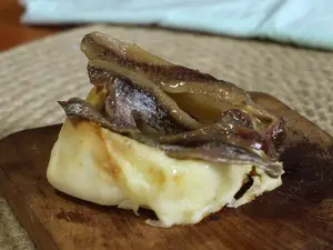 Canastita con Anchoas