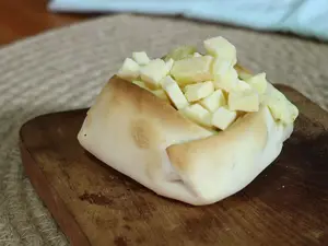Canastita panceta y provolone