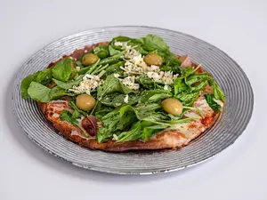 Jamón crudo y rúcula grande