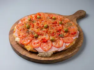Napolitana con jamón barrilete