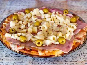 Palmitos con jamón barrilete