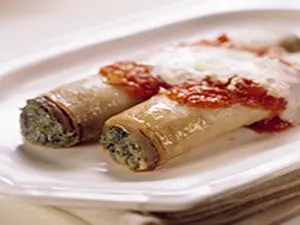 Canelones de verdura